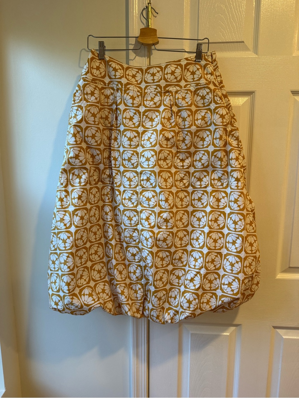 Rebecca Taylor Womens Lattice Fleur Poplin Skirt. Size L . Excellent condition.